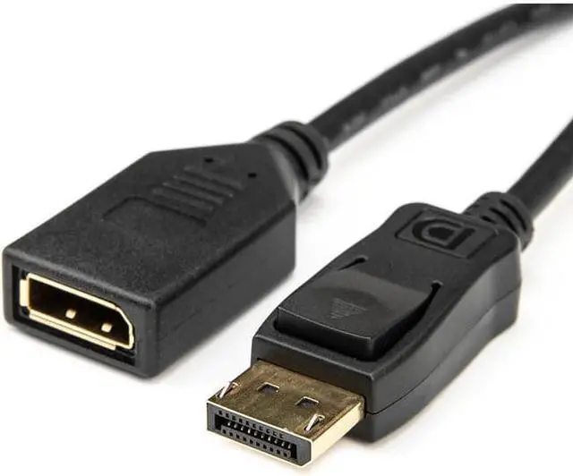 Alt view image 9 of 9 - Rocstor 6ft DisplayPort Video Extension Cable