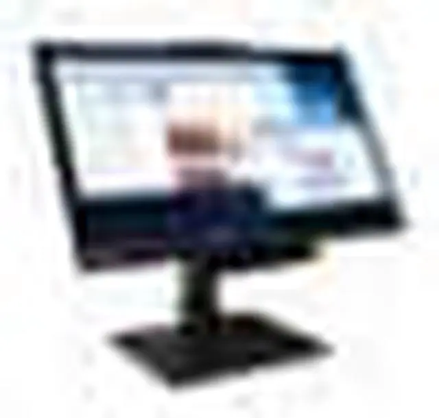 Alt view image 12 of 18 - Lenovo ThinkCentre TIO24Gen 4 23.8-inch WLED FHD- Monitor with IR Webcam and Speaker