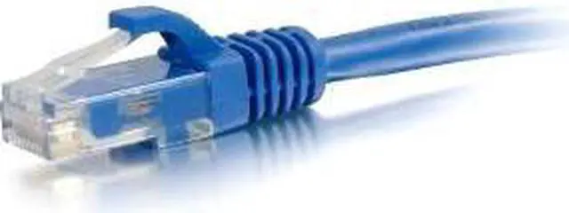 Alt view image 14 of 17 - C2G 00693 Cat6a Cable - Snagless Unshielded Ethernet Network Patch Cable, Blue (5 Feet, 1.52 Meters)