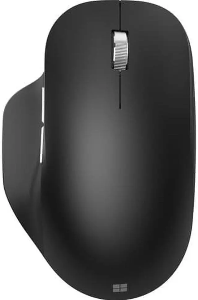 Alt view image 6 of 11 - Microsoft Bluetooth Ergonomic Mouse - Matte Black with comfortable Ergonomic Design, Thumb Rest, up to 15months battery life. Works with Bluetooth enabled PCs/Laptops Windows/Mac/Chrome computers
