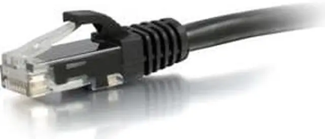 Alt view image 5 of 10 - C2G 00723 C2G 1FT CAT6A SNAGLESS UNSHIELDED (UTP) NETWORK PATCH ETHERNET CABLE - BLACK - 1