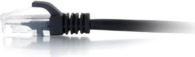 Alt view image 6 of 10 - C2G 00723 C2G 1FT CAT6A SNAGLESS UNSHIELDED (UTP) NETWORK PATCH ETHERNET CABLE - BLACK - 1