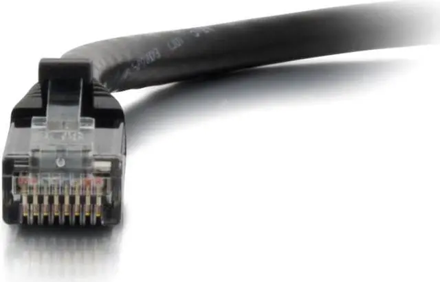 Alt view image 7 of 10 - C2G 00723 C2G 1FT CAT6A SNAGLESS UNSHIELDED (UTP) NETWORK PATCH ETHERNET CABLE - BLACK - 1