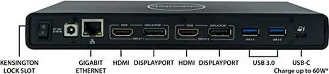 Alt view image 5 of 10 - Visiontek VT4500 Dual 4K Usb Dock With Power Delivery