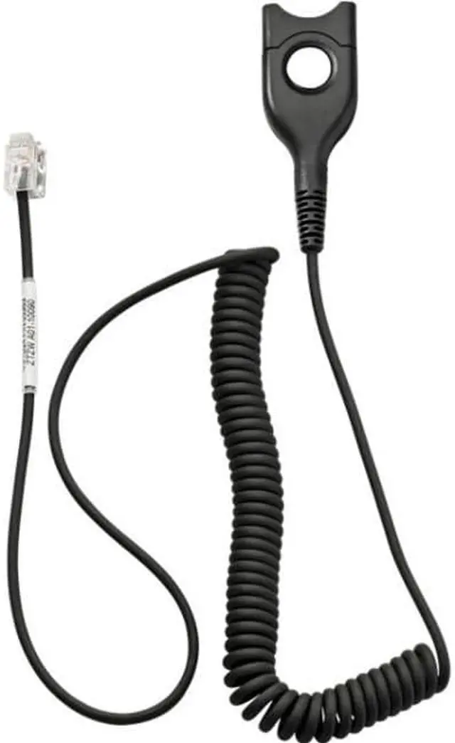 Alt view image 3 of 3 - EPOS 1000836 CSTD01 Standard Headset Connection Cable