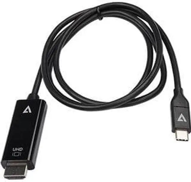Alt view image 5 of 6 - V7 HDMI/USB-C Audio/Video Cable V7UCHDMI1M