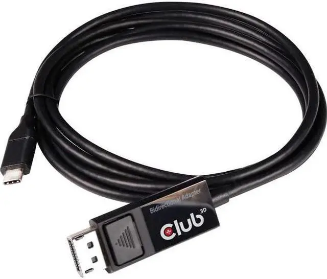 Alt view image 15 of 15 - Club 3D Usb Type C Cable To Dp 1.4 8K60hz M/M 1.8M/5.9Ft