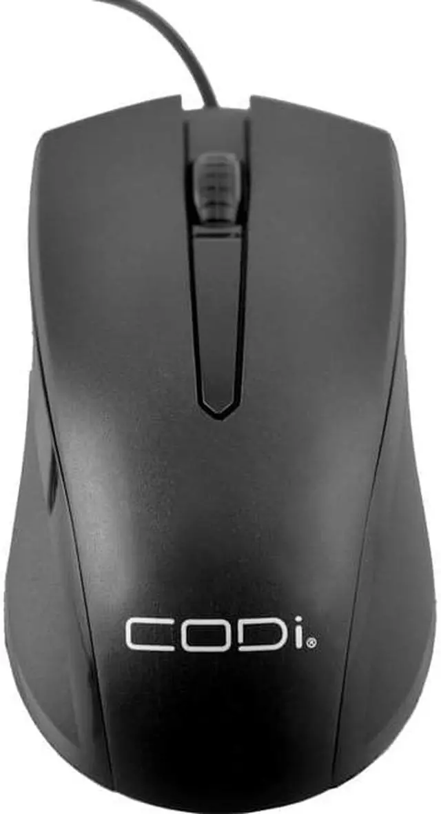 Alt view image 6 of 10 - Codi Wired Usb Optical Mouse