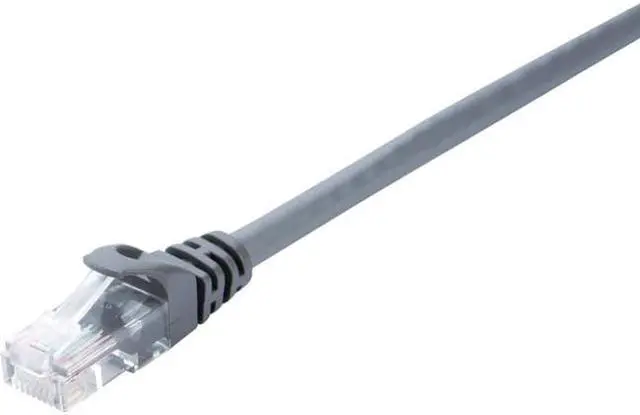 Alt view image 8 of 8 - V7 Grey Cat6 Unshielded (Utp) Cable Rj45 Male To Rj45 Male 2M 6.6Ft
