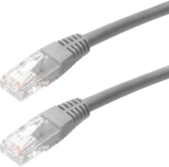Alt view image 5 of 5 - 4XEM 4XC5EPATCH10GR 10 ft. Cat 5E Grey Molded RJ45 UTP Patch Cable