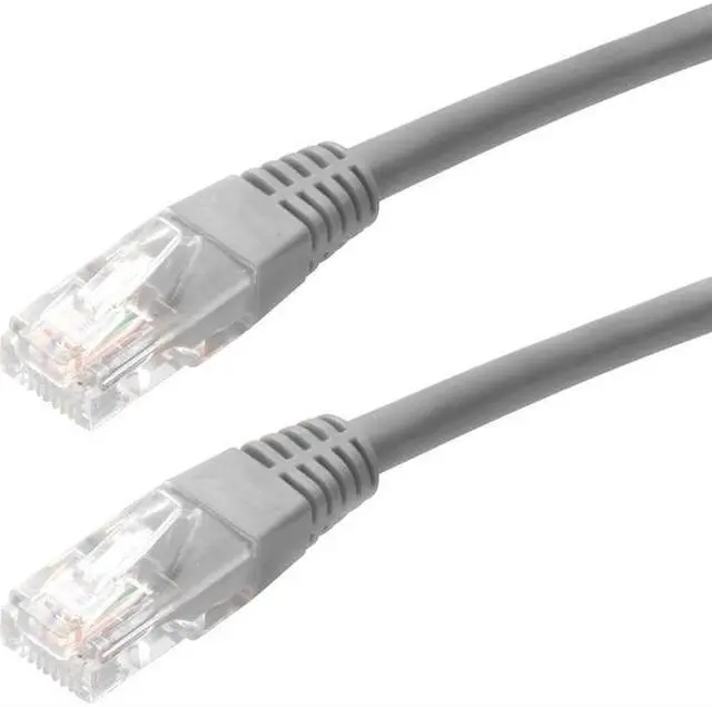 Alt view image 5 of 5 - 4XEM 4XC5EPATCH15GR 15 ft. Cat 5E Grey Molded RJ45 UTP Patch Cable