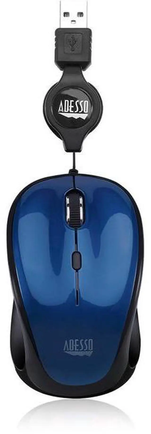 Alt view image 13 of 13 - Adesso iMouse S8L - USB Illuminated Retractable Mini Mouse