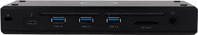 Alt view image 11 of 20 - VisionTek Dual Display 4K Thunderbolt 4 Docking Station w/ 80W Power Delivery