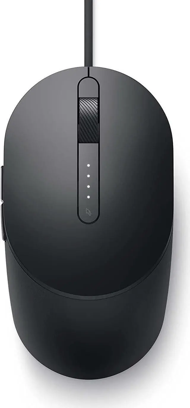 Alt view image 6 of 11 - Dell Laser Wired Mouse - MS3220 - Black