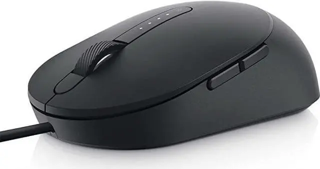 Alt view image 9 of 11 - Dell Laser Wired Mouse - MS3220 - Black