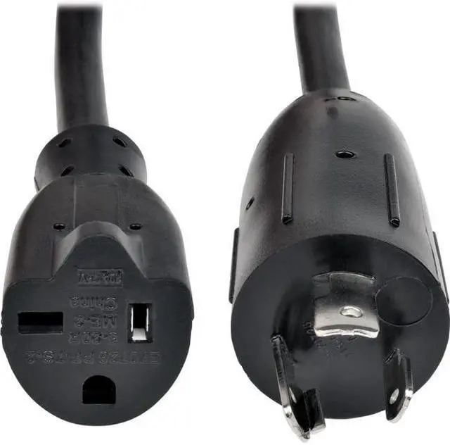 Alt view image 10 of 11 - Tripp Lite 6In Power Cord Adapter Cable L5-20P To 5-20R Heavy Duty 20A 12Awg 6"