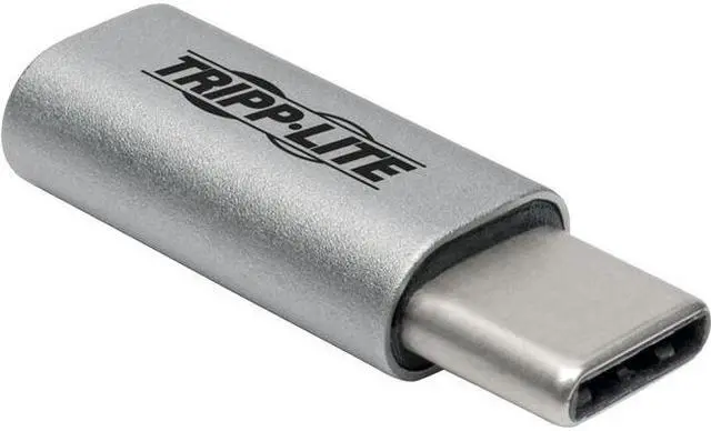 Alt view image 15 of 15 - Tripp Lite USB 2.0 Hi-Speed Adapter, USB-C to USB Micro-B (M/F)