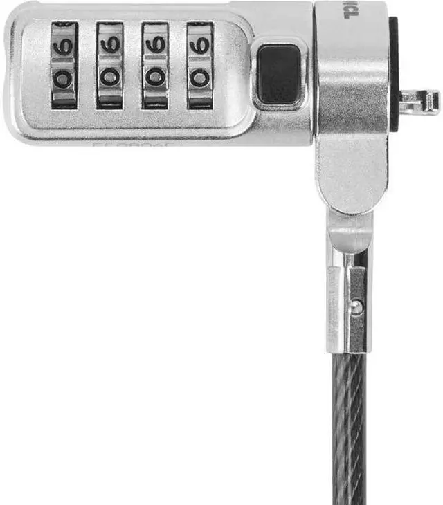 Alt view image 20 of 20 - Targus DEFCON® Trapezoid Serialized Combo Cable Lock - 1 Pack - ASP66GLX-S