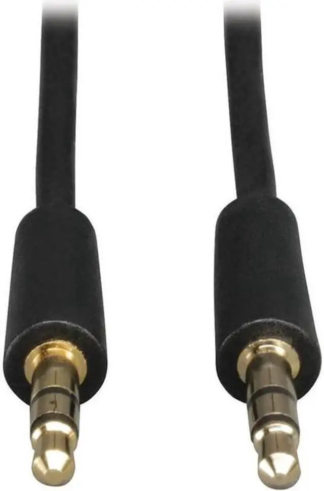 Alt view image 12 of 12 - Tripp Lite P312-015 3.5mm Mini Stereo Audio Cable Dubbing Cord Male to Male