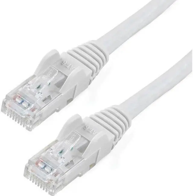 Alt view image 5 of 5 - 20FT CAT6 WHITE SNAGLESS