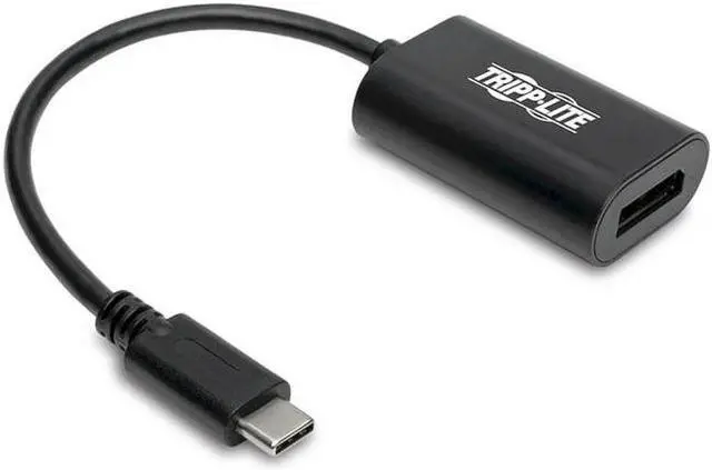 Alt view image 3 of 13 - Tripp Lite U444-06N-DP4K6B USB-C to Displayport 4K 60Hz Adapter