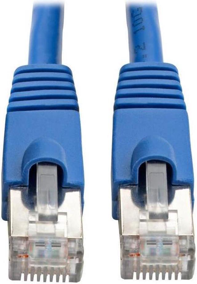 Main image of Tripp Lite 10ft Augmented Cat6 Cat6a Shielded 10G Patch Cable RJ45 M/M Blue 10'