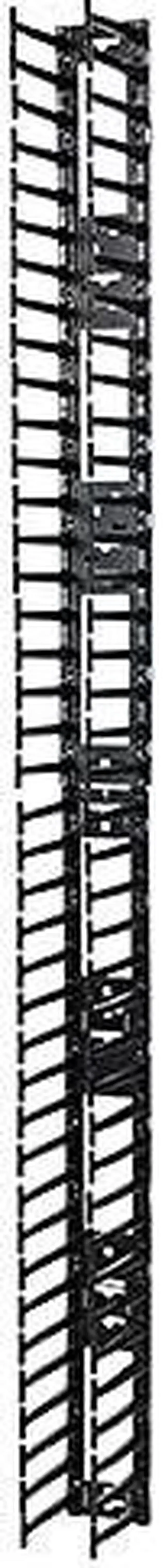 Alt view image 3 of 4 - APC AR7580A 2-Quantity Vertical Cable Manager for Netshelter