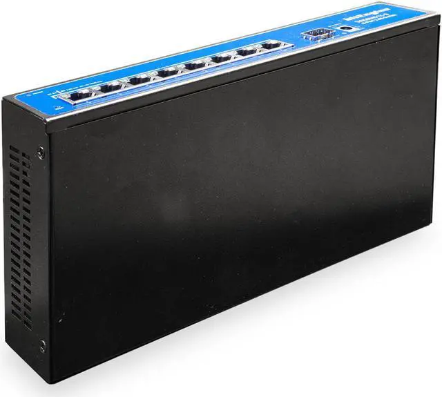 Alt view image 5 of 6 - bitEngine 8 Port 2.5G Unmanaged Ethernet Switch with 10G SFP+ Uplink, 60Gbps Switching Capacity, Metal Fanless Design, Desktop/Wall-Mount, Plug & Play