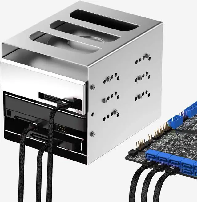 Alt view image 7 of 9 - 3PACK SATA Cable III 3 Pack 6Gbps Straight HDD SDD Data Cable with Locking Latch 50cm 18 Inch for SATA HDD, SSD, CD Driver, CD Writer, Black