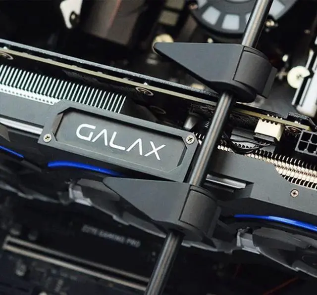 Alt view image 4 of 4 - GPU Graphics Card Support Bracket GPU Graphic Holder Brace Vertical Holster for PC Gaming GPU Brackets Braces Support Video Card for 1080ti gt 1030 2070 gt 1030 etc Graphics Cards