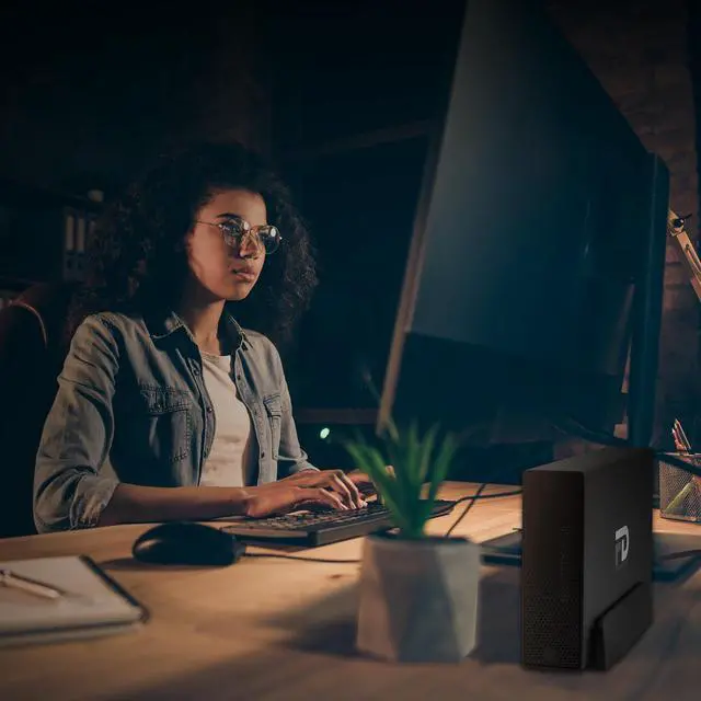 Alt view image 5 of 16 - Fantom Drives 6TB External Hard Drive - GFORCE 3 Pro 7200RPM, USB3, Aluminum (GF3B6000UP)