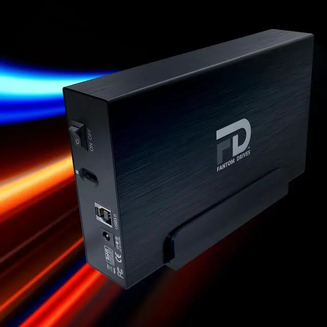 Alt view image 4 of 18 - Fantom Drives 8TB External Hard Drive - GFORCE 3 Pro 7200RPM, USB3, Aluminum (GF3B8000UP)