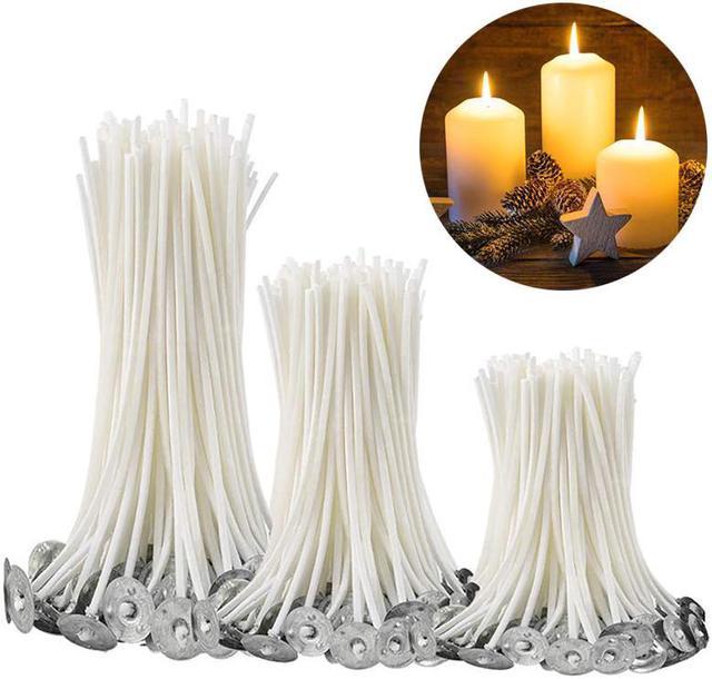 150 Piece Cotton Candle Wick 4 6 8Pre-Waxed for Candle Making