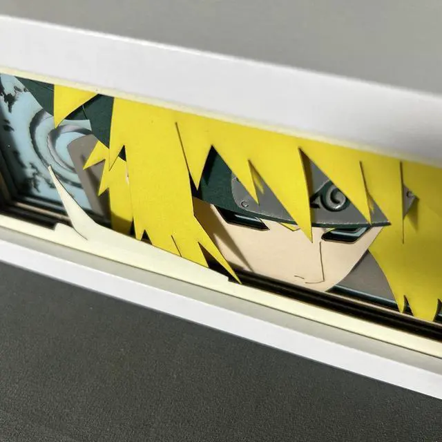 Alt view image 5 of 5 - Anime Lamp Namikaze Minato Figure Bedroom Decor Night Light Birthday Gift Led Light