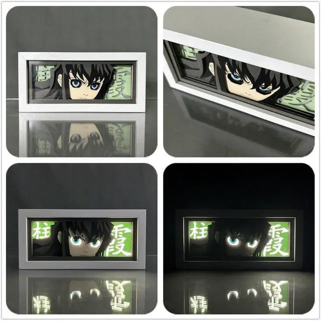 Alt view image 2 of 3 - Anime Lamp Tokitou Muichirou Figure Bedroom Decor Night Light Birthday Gift Led Light