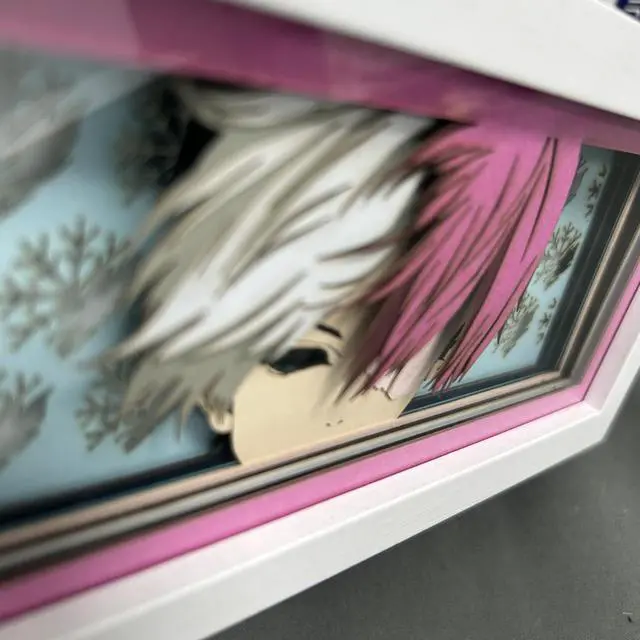 Alt view image 4 of 5 - Anime Lamp Todoroki Shoto Figure Night Light Bedroom Decor Led Light Anime Desk Lamp Birthday Gift