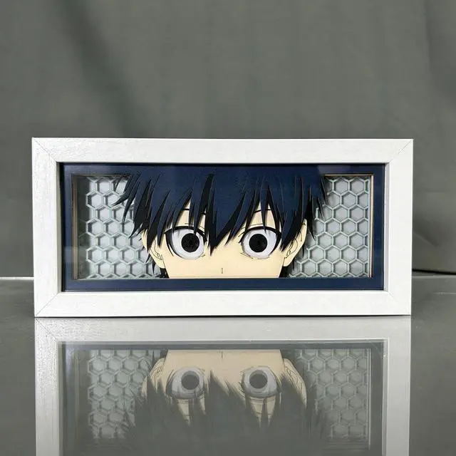 Alt view image 3 of 4 - BLUE LOCK Anime Lamp Isagi Yoichi Figure Bedroom Decor Night Light Birthday Gift Led Light