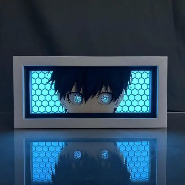 Main image of BLUE LOCK Anime Lamp Isagi Yoichi Figure Bedroom Decor Night Light Birthday Gift Led Light