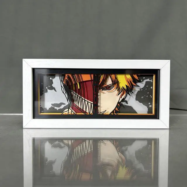 Alt view image 3 of 4 - Chainsaw Man Anime Lamp Denji/Chainsaw Man Figure Night Light Bedroom Decor Led Light Anime Desk Lamp Birthday Gift