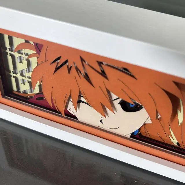 Alt view image 3 of 5 - Anime Lamp Asuka Langley Soryu Figure Night Light Bedroom Decor Led Light Anime Desk Lamp Birthday Gift