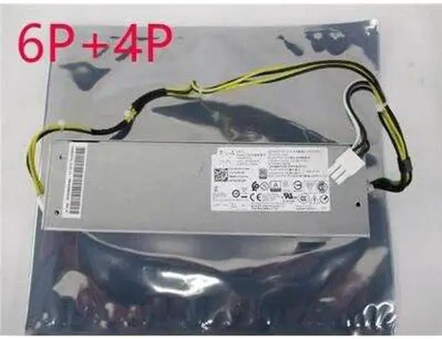 Alt view image 2 of 4 - For dell Vostro 3667 3668 3268 AC240ES-02 desktop small power supply 6 pin + 4 pin