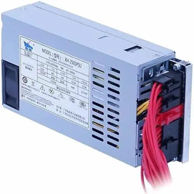 Alt view image 4 of 4 - For Xinhang full module 250W desktop integrated machine cash register NAS GNE8 small 1U power supply