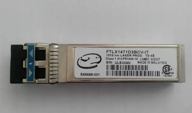Alt view image 2 of 2 - For Gigabit single-mode for intel optical module FTLX1471D3BCV-IT Gigabit network card dedicated