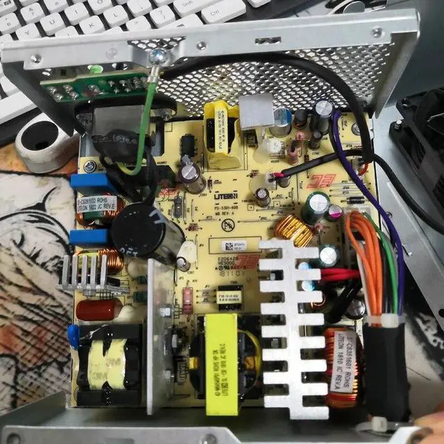 Alt view image 4 of 5 - FOR DELL L300EBM-00AC300EBM-00 80PLUS BRONZE 300W temperature control mute power supply