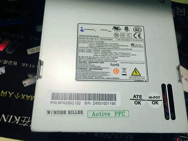 Alt view image 3 of 4 - For video recorder monitoring power supply FSP250-50AU FSP250-60GNV PSF250MP-60