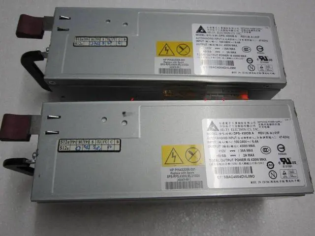 Main image of For HP ML310G4 server power supply 432055-001/432479-001