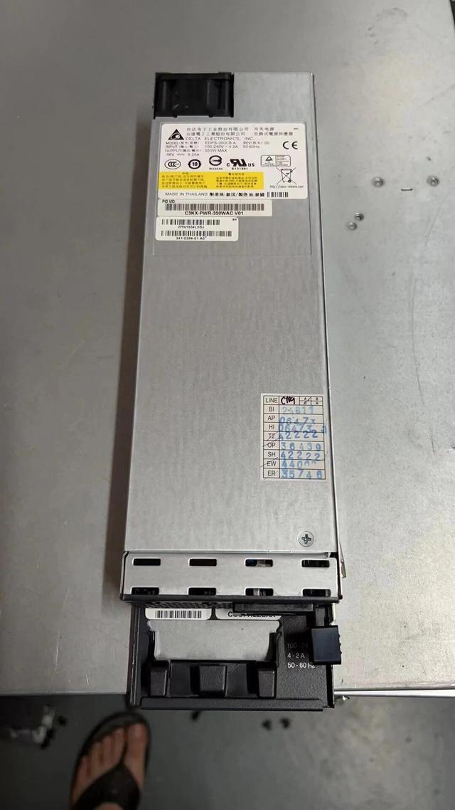 For Cisco 3750X switch power supply 3560X power supply C3KX-PWR-350WAC  EDPS-350CB A