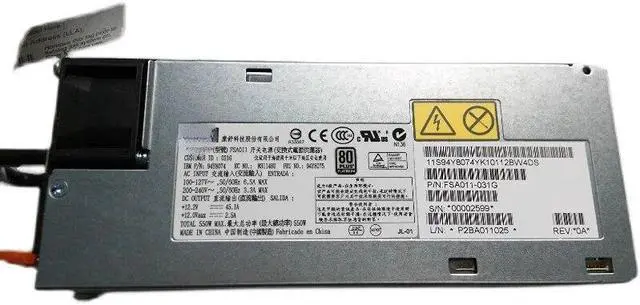 Main image of For IBM X3550M4 X3650M4 X3630M4 550W power supply 43X3312 94Y8112 94Y8105