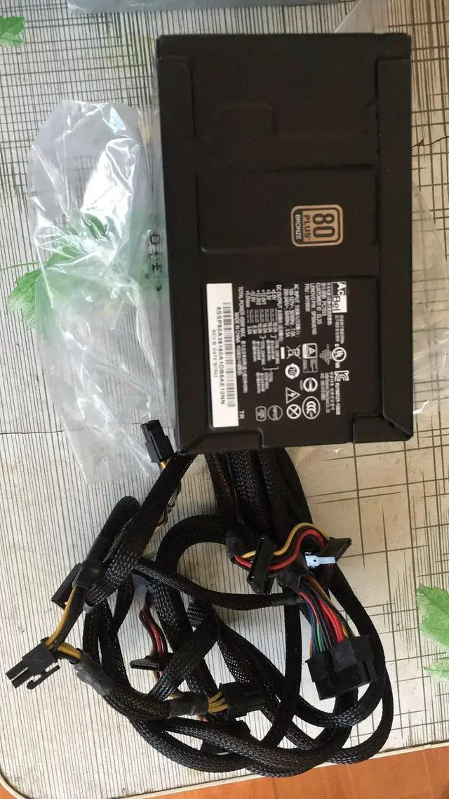 Alt view image 5 of 5 - For Lenovo Y900 Y700 Front Line K Blade 9000 7000 24-pin 450w Gold Power PC7033-EL3G