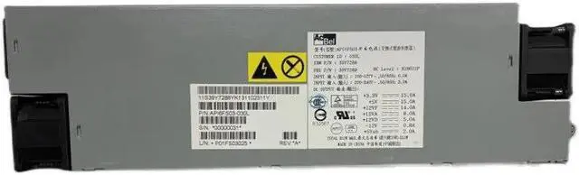 Alt view image 2 of 2 - For IBM X3250 X3250M2 server power supply 39Y7288 39Y7289 API6FS03